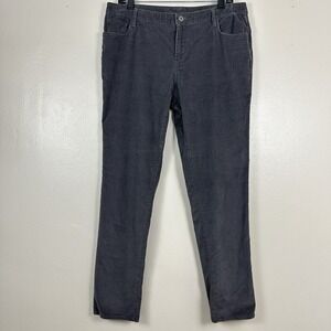 El‎ Tigre Women's 12 Gray Corduroy Pants 80s 90s